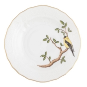 Herend Songbirds Dessert Plate - Goldfinch