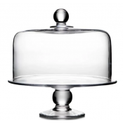Simon Pearce Hartland Cake Plate + Dome Set