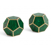 L'Objet Pentagon Malachite Spice Jewels - Set 2