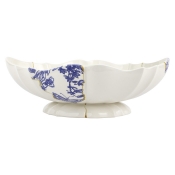 Vietri Storia Scalloped Large Oval Centerpiece - 18.25"
