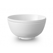 L'Objet Soie Tressee White Cereal Bowl