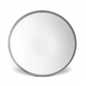 L'Objet Soie TresseePlatinum Soup Plate