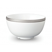 L'Objet Soie Tressee Platinum Cereal Bowl
