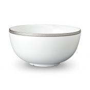 L'Objet Soie Tressee Platinum Serving Bowl