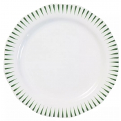 Juliska Sitio Stripe Basil Dinner Plate -11"