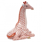 Herend Giraffe - Rust
