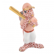 Herend Baseball Bunny Rust
