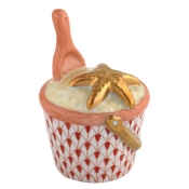 Herend Beach Bucket - Rust