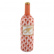 Herend Wine Bottle - Rust