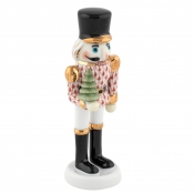 Herend Nutcracker with Christmas Tree - Rust