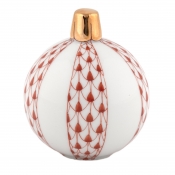 Herend Christmas Ornament - Rust
