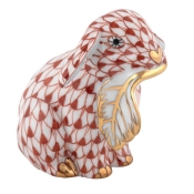 Herend Fall Bunny - Rust