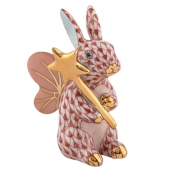 Herend Fairy Bunny - Rust