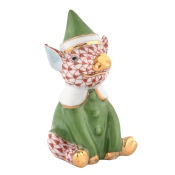Herend Elf Piggy - Rust