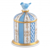 Herend Bird Cage - Blue
