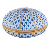 Herend Sea Urchin Box Blue