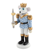 Herend Mouse King Nutcracker - Blue