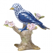 Herend Mountain Bunting Sapphire