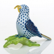 Herend Early Bird Gets the Worm - Sapphire