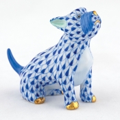 Herend Singing Westie - Sapphire