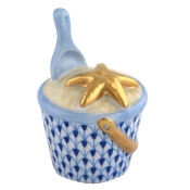 Herend Beach Bucket - Sapphire
