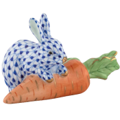 Herend Carrot Love Bunny - Sapphire