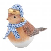 Herend Winter Bird - Sapphire