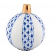 Herend Christmas Ornament - Sapphire