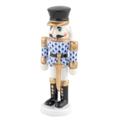 Herend Nutcracker With Sword - Sapphire