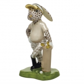 Herend Golf Bunny Chocolate