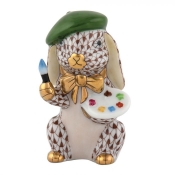 Herend Painter Bunny - Chocolate