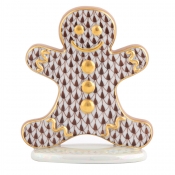 Herend Gingerbread Man - Chocolate