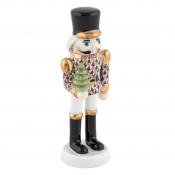 Herend Nutcracker with Christmas Tree - Chocolate