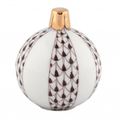 Herend Christmas Ornament - Chocolate