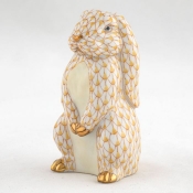Herend Standing Lop Ear Bunny - Butterscotch