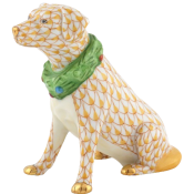 Herend Holiday Dog - Butterscotch