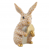 Herend Pickleball Bunny - Butterscotch