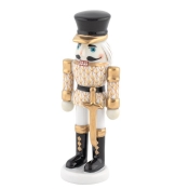 Herend Nutcracker With Sword - Butterscotch