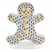 Herend Gingerbread Man - Black