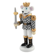 Herend Mouse King Nutcracker - Black