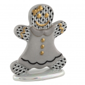 Herend Gingerbread Girl - Black