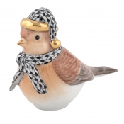 Herend Winter Bird - Black
