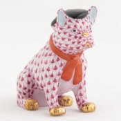 Herend Frenchie French - Raspberry