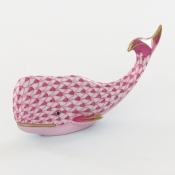 Herend Sperm Whale Raspberry