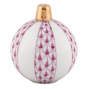 Herend Christmas Ornament - Raspberry