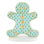 Herend Gingerbread Man - Green