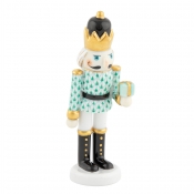 Herend Nutcracker with Gift - Green
