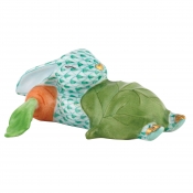 Herend Slumber Bunny Green