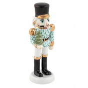 Herend Nutcracker with Christmas Tree - Green