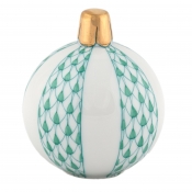 Herend Christmas Ornament - Green